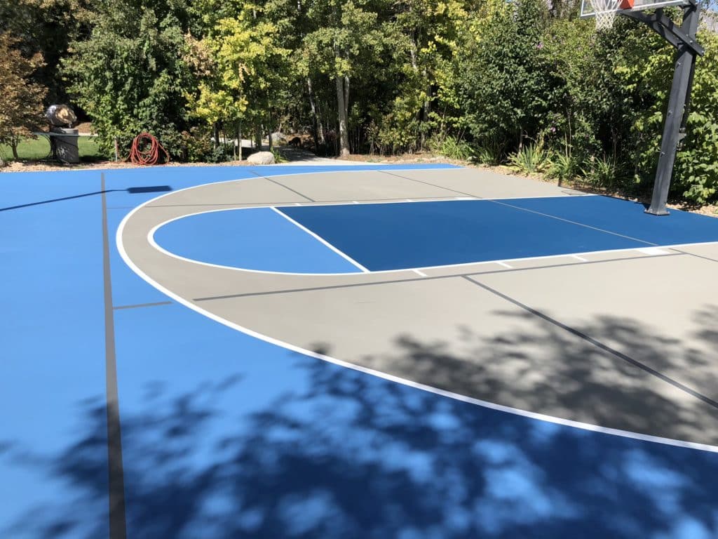 Basketball court Utah Court Surfacing Outdoor Sports Courts