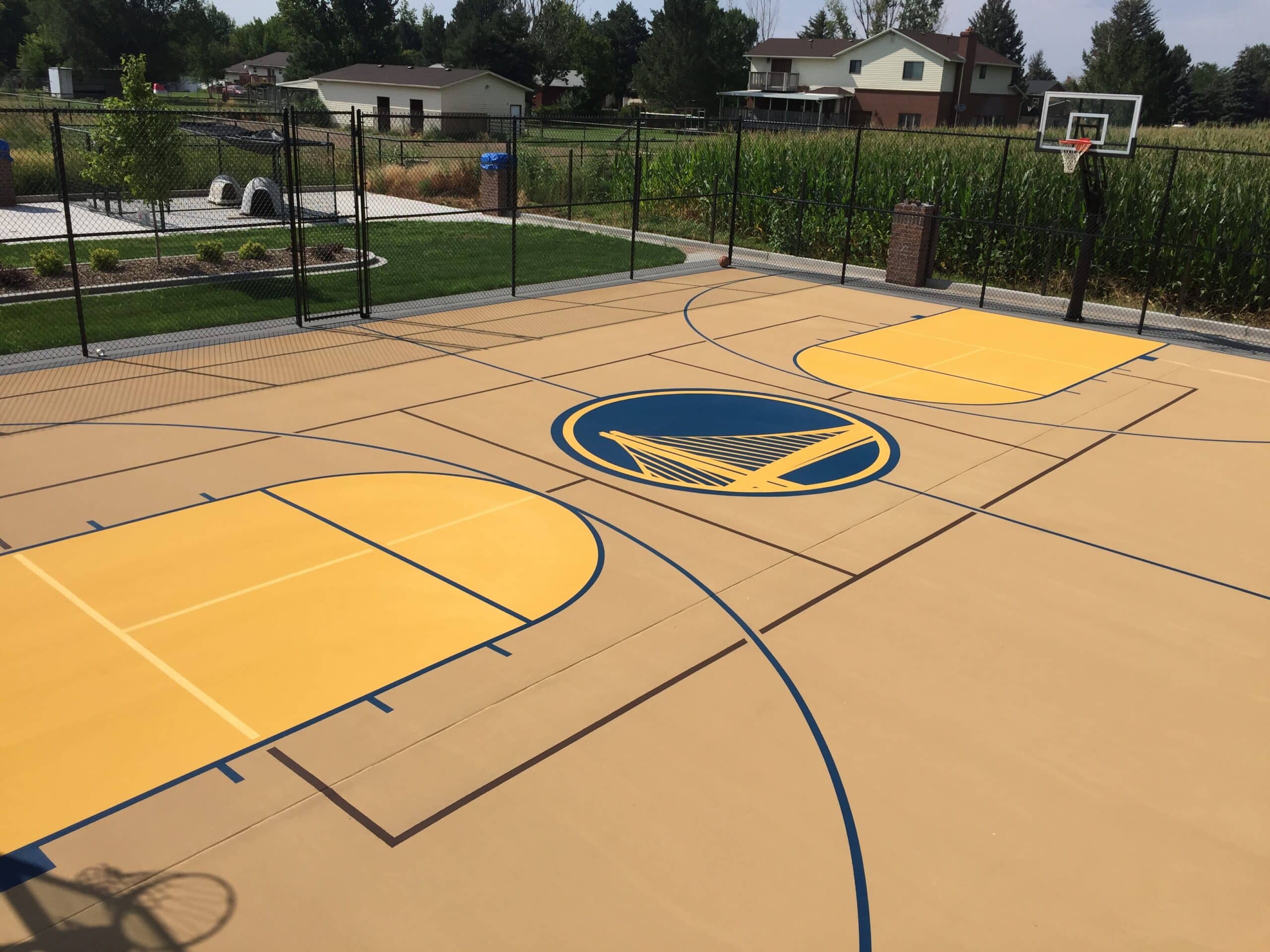 Basketball court Utah Court Surfacing Outdoor Sports Courts