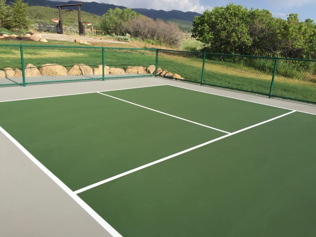 Custom Utah Court Surfacing Outdoor Sports Courts