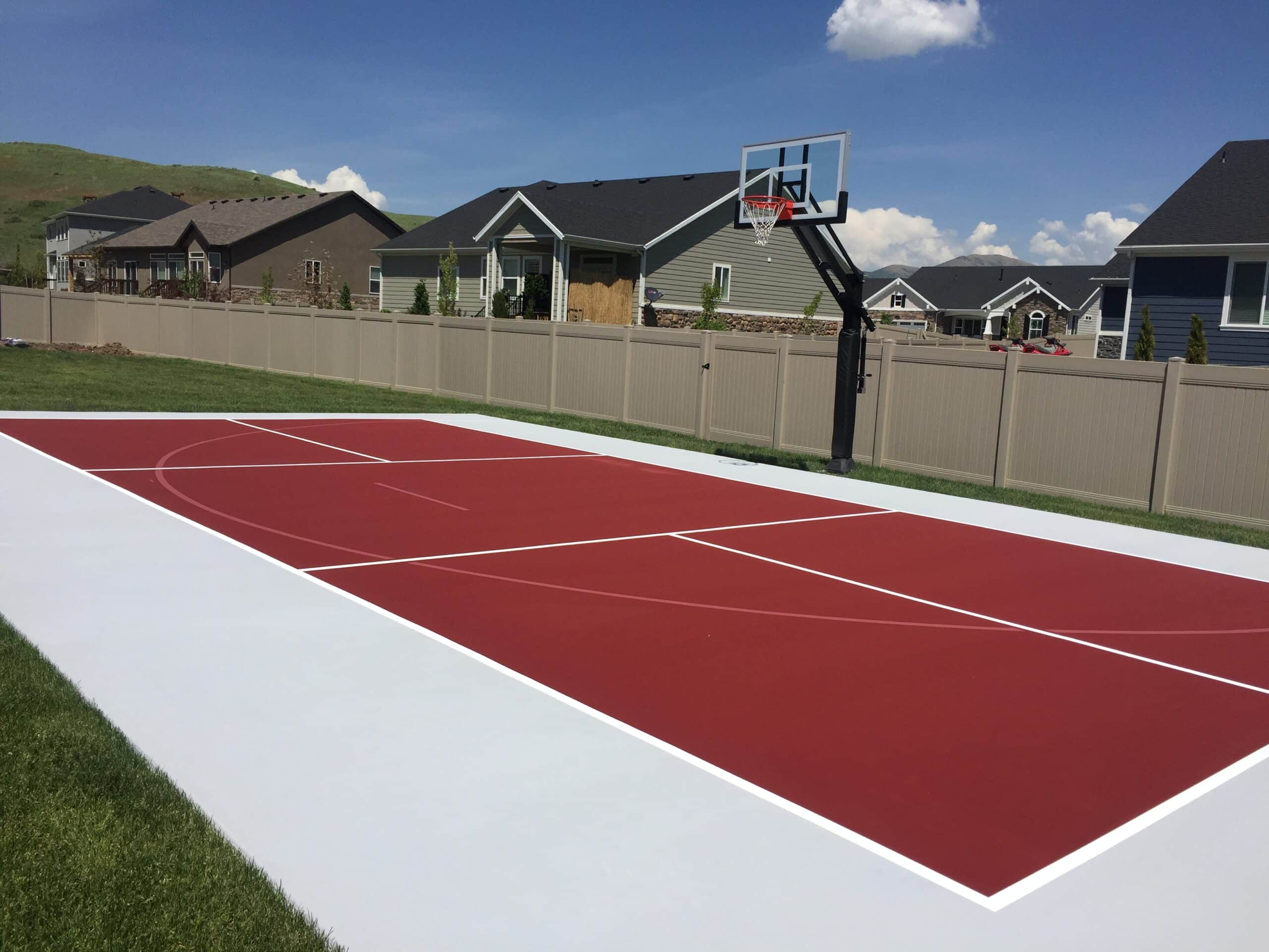 Multi-Court Utah Court Surfacing Outdoor Sports Courts