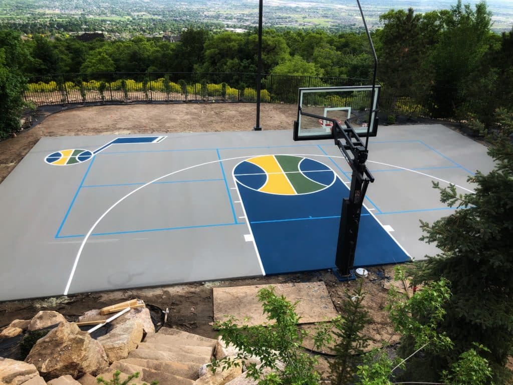 Utah Court Surfacing Outdoor Sports Court Multi-Court