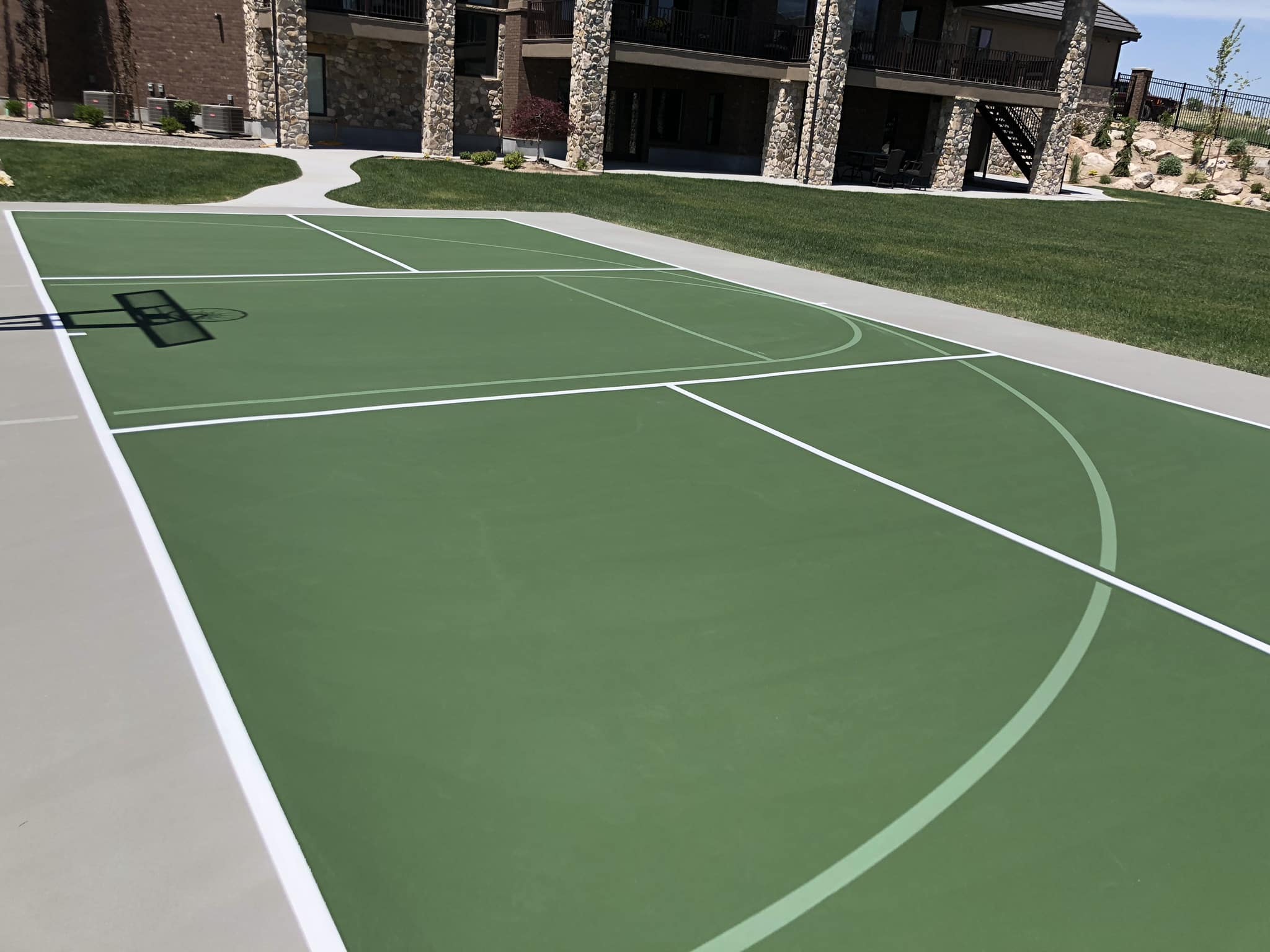 Multi-Court Utah Court Surfacing Outdoor Sports Courts