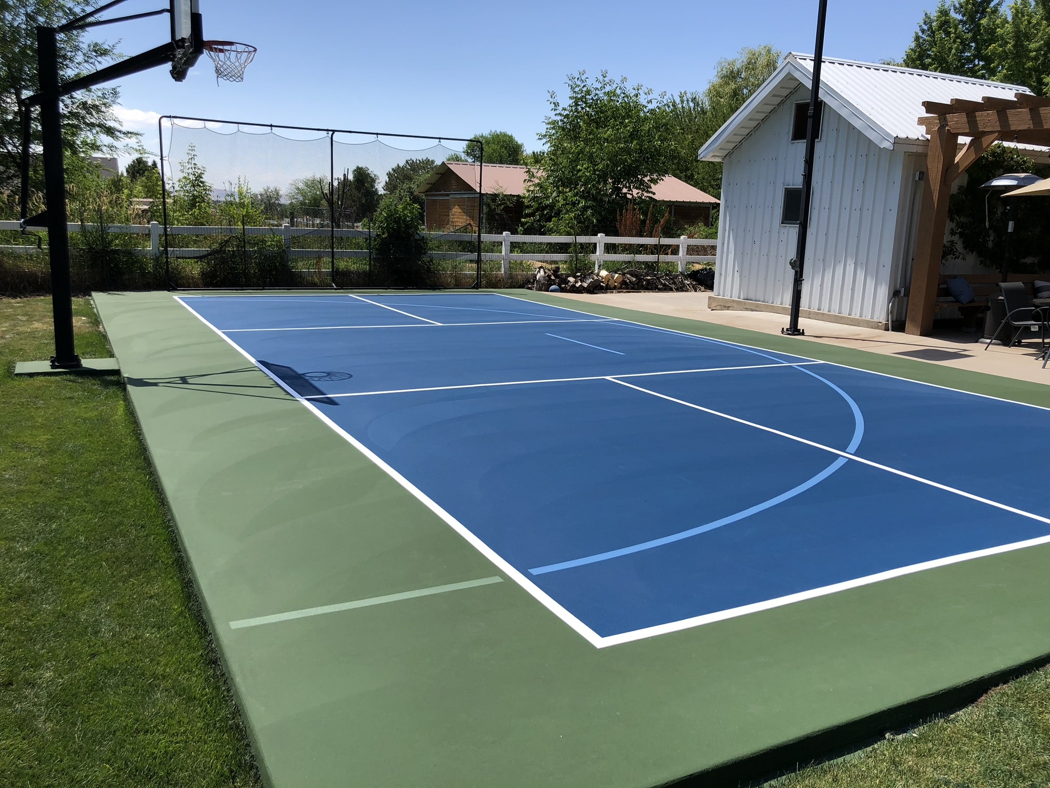 Utah Court Surfacing Outdoor Sports Court Multi-Court