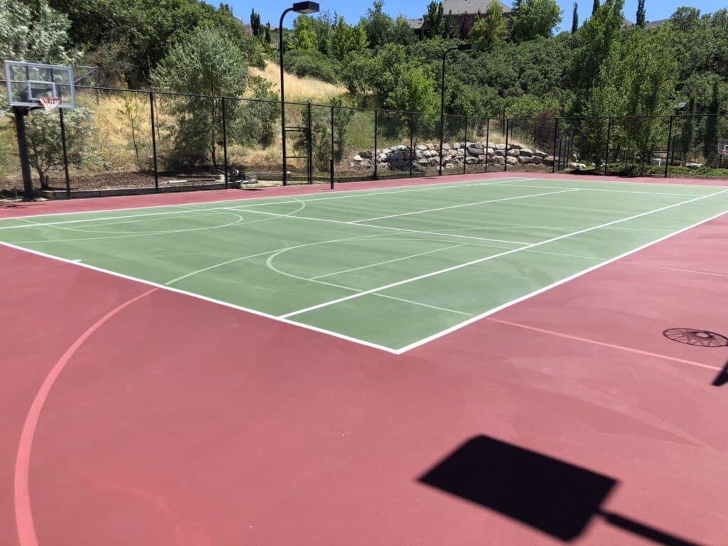 Multi-Court Utah Court Surfacing Outdoor Sports Courts