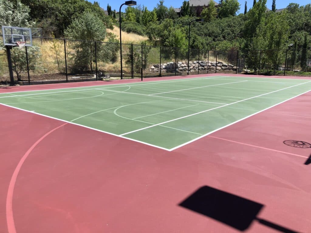 Gallery Multi-Court Utah Court Surfacing Outdoor Sports Courts