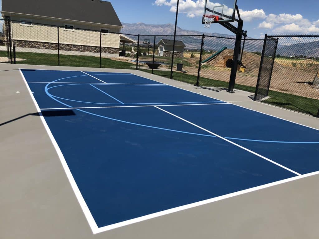 Utah Court Surfacing Outdoor Sports Court Multi-Court