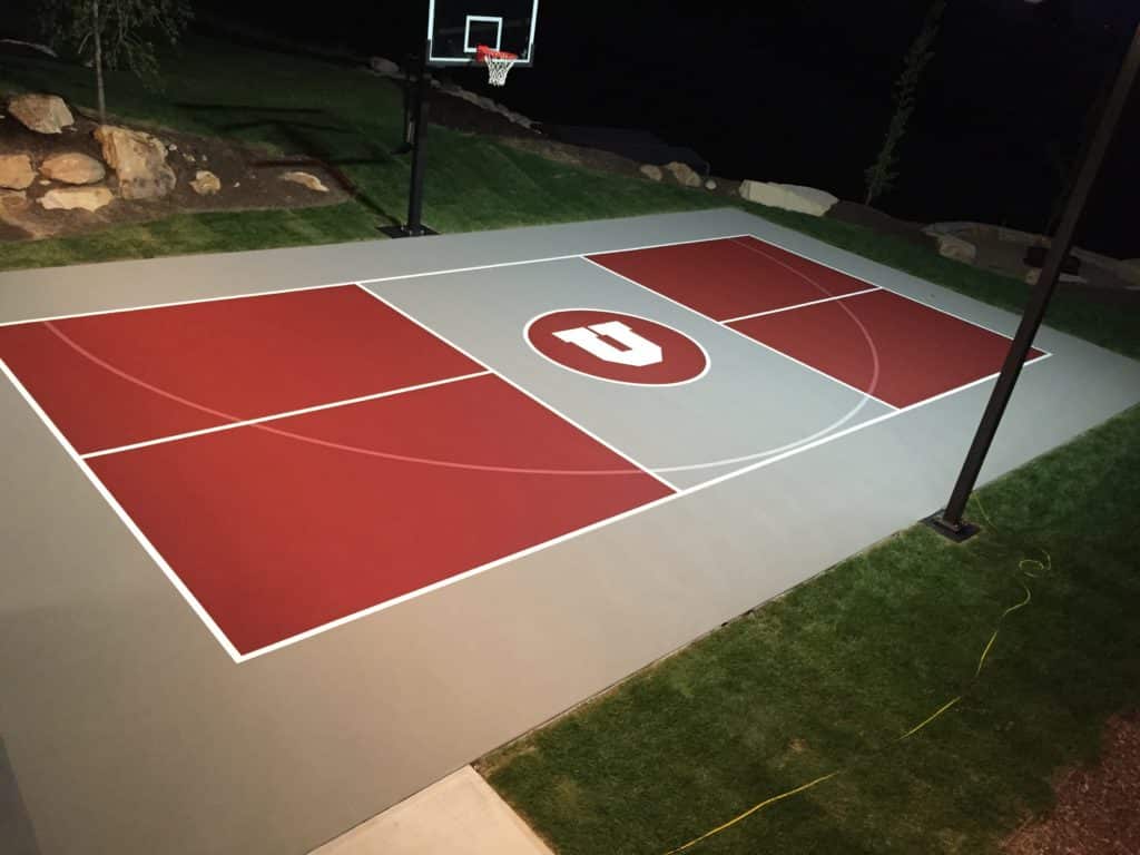 Utah Court Surfacing Outdoor Sports Court Pickleball Court