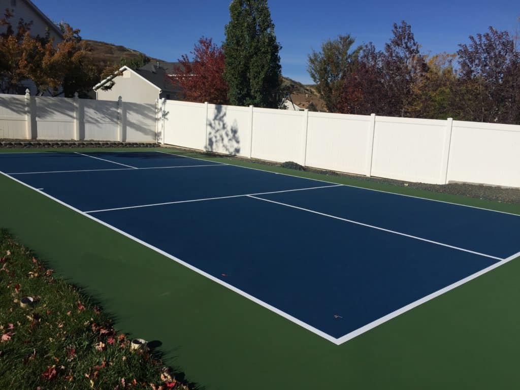 Pickleball court Utah Court Surfacing Outdoor Sports Courts