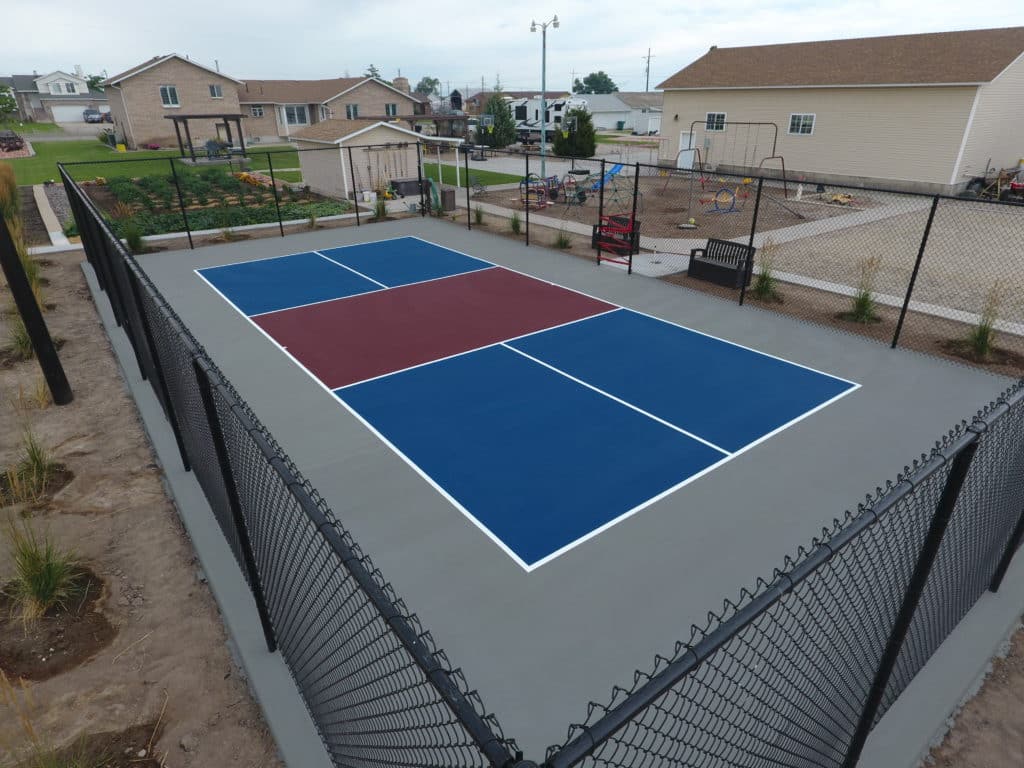 Pickleball court Utah Court Surfacing Outdoor Sports Courts