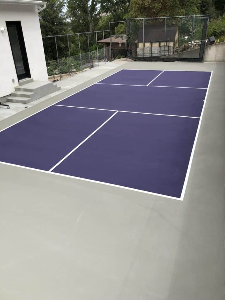 Utah Court Surfacing Outdoor Sports Court Pickleball Court