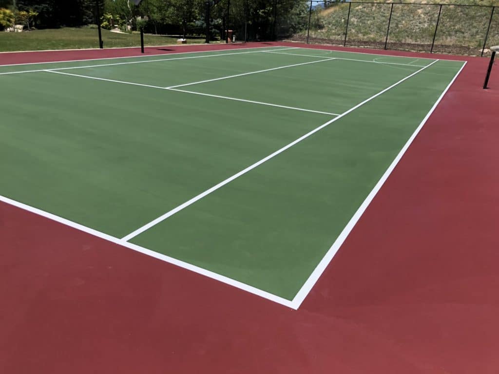 Utah Court Surfacing Outdoor Sports Court Tennis Court