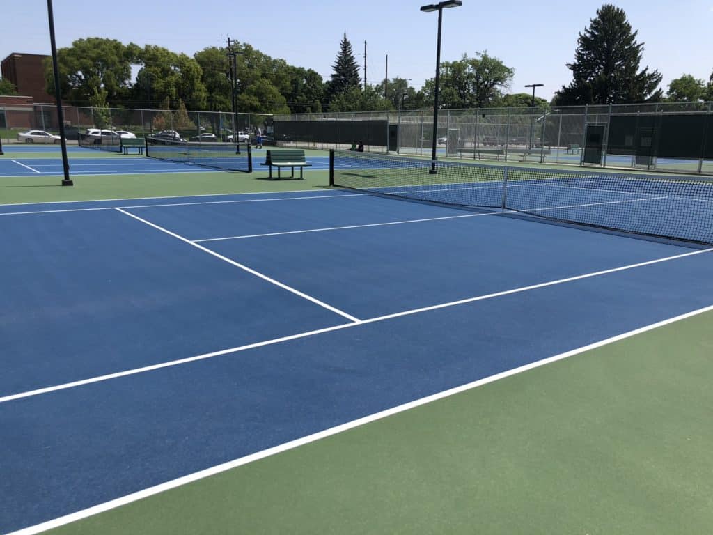 Tennis Court Utah Court Surfacing Outdoor Sports Courts