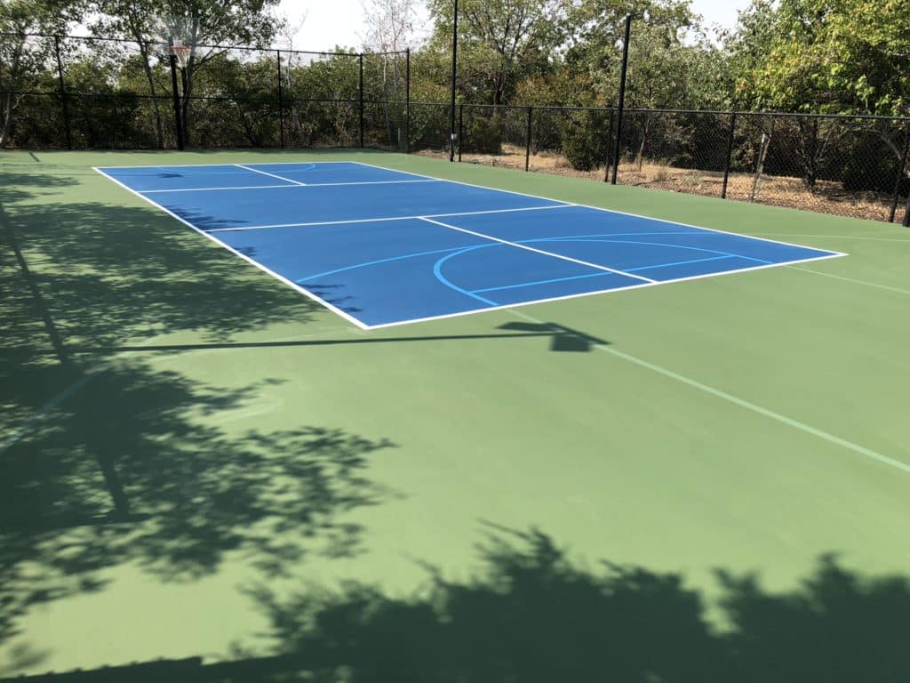 Utah Court Surfacing Outdoor Sports Court Tennis Court