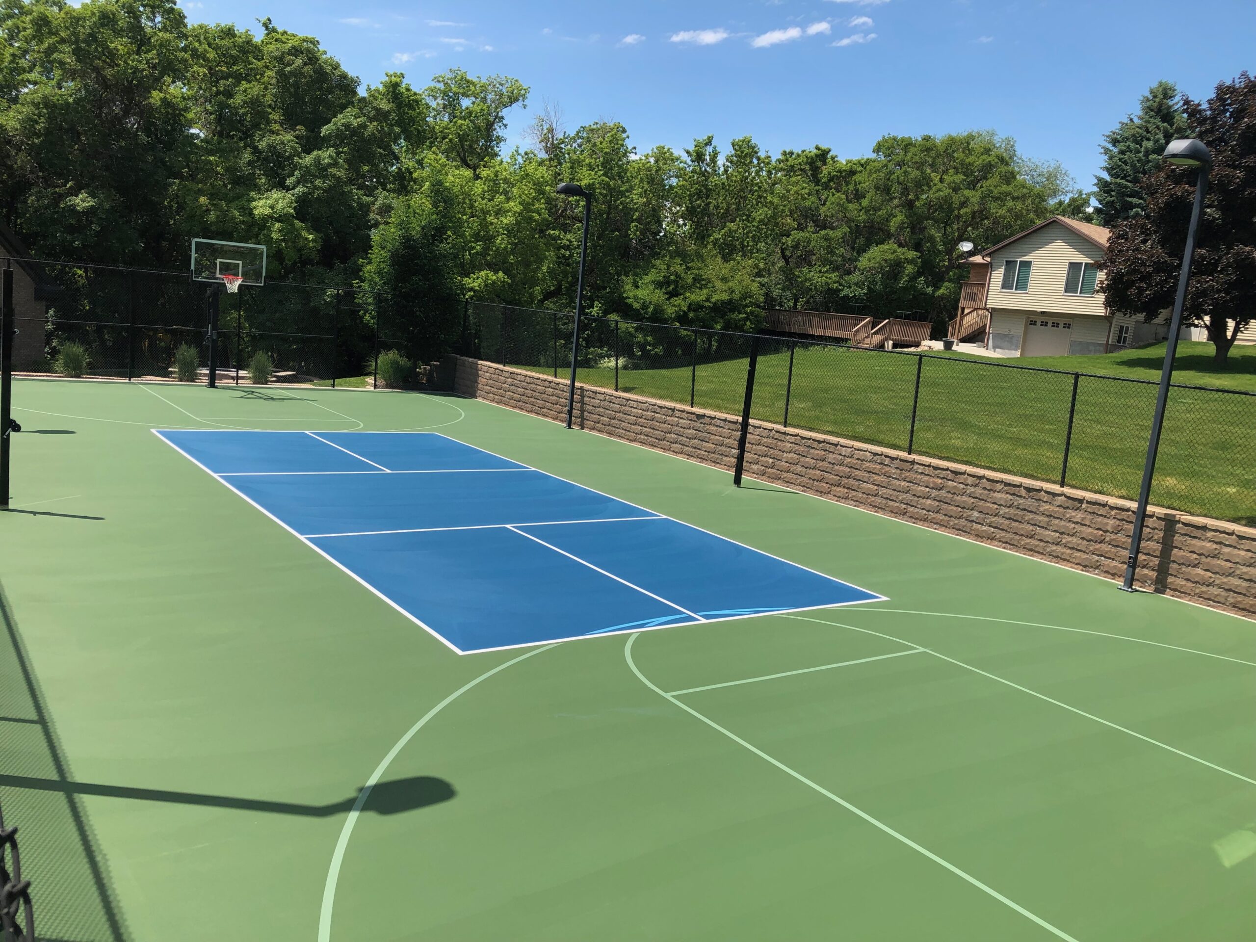 Utah Court Surfacing Pleasant View After Court Resurfacing