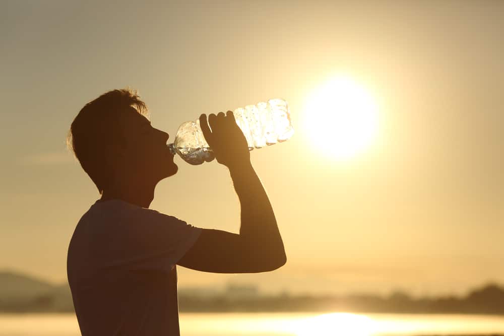 play sports in the heat