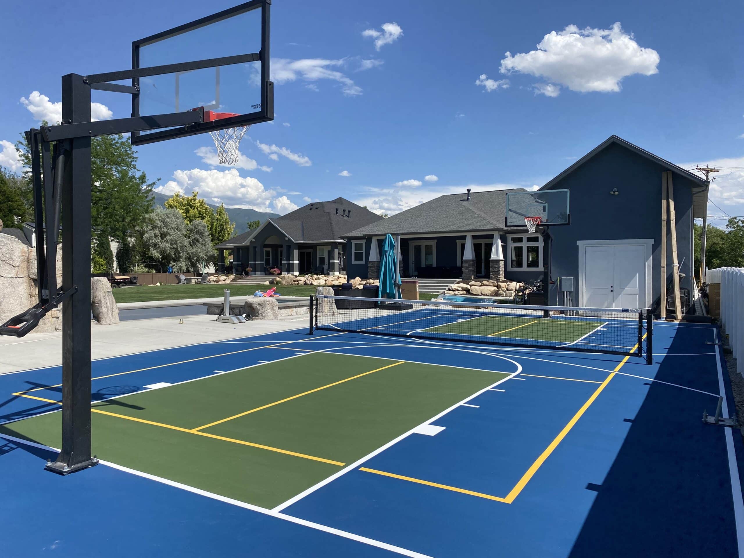 How to Prepare Outdoor Basketball Courts for Spring Layton Utah Court Surfacing